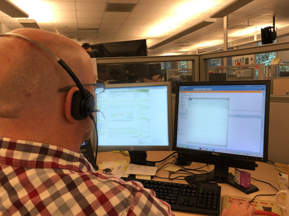 Call center observation